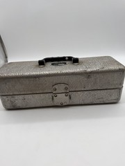 Vintage UMCO Model 20 and Model 10 Combo Tacklebox W/ Fishing Lures Metal Box