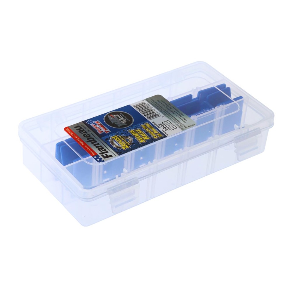 Flambeau Outdoors 2003 Tuff 12 Count (Pack of 1), Clear – 7″ x 4.12 x 1.5