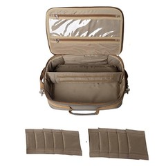 Ussuris Fly Fishing Reel Case with Mesh Pocket Customize Storage Fishing Reel…