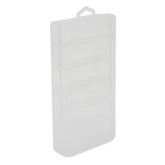 Bait Box PVC Plastic Transparent 17.5×9.5x3cm 1pc Accessory Box Bait Box