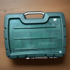Flambeau 2-Sided Tackle Box Fishing Lure Organizer Utility Storage Case