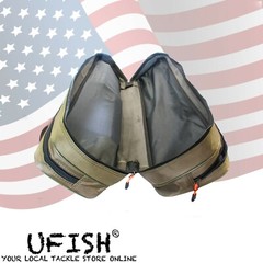 UFISH Fishing Rod Bag Tackle Storage Carrier Travel Bag Fishing Rod Case Pole