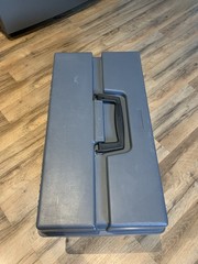 Vintage Plano Phantom Pro 797 Tackle Box Fishing Tool Box Gray w/Rare Inserts!