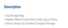 Sea Falcon Jig Roll Bag 45 x 20 cm Size M Blue (1935)