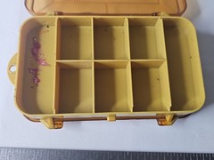 Plano Mini-Magnum Pocket Pak 3213 Fishing Tackle Box Double Sided w/ Dividers