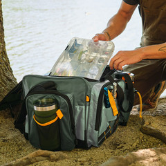 Okeechobee Fats Extra Large Fishing Tackle Bag & Boxes, Polyester