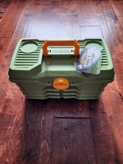 Large 6/0 Tackle Box 6 Tray 32 Compartments Fishing Storage Organizer