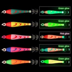 Luminous Squid Hook Fishing Lure Bright Colors Suitable for Sea Fishing