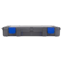 Fishing Tackle Box and Bait Storage Container 11 Inches Plastic Organizer Case