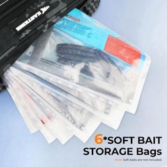 BaitSpace Waist Bag – Waterproof Tackle Storage Bag With Adjustable Belt, Fis…