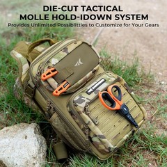 BlowBak Tactical Sling Tackle Bag-Lightweight Fishing Backpack Storge Fishing…