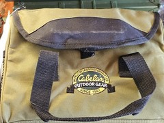 Cabela’s Outdoor Gear Weatherized Tan & Black w/ 2 Tackle Boxes and Bait
