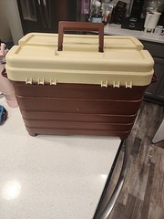 Plano Model 758 Large Tackle Box Storage Fishing 4-drawer Deep top USA Clean