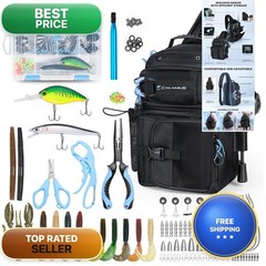 Calamus GearMaster Fishing Sling Tackle Bag Tool Set SLGCOBK