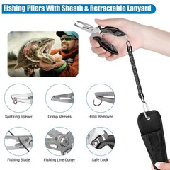 213 PCS 3 Layers Fishing Tackle Box Lures Kit Weights Scale Clip Gear