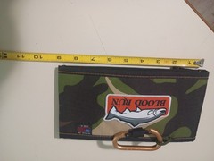 new blood run fishing tackle pouch made in the usa great for stream fishing