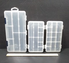 Plano #3500 and Flambeau Single Sided Tackle Organizers- Lot of 3