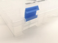 SUNSET 18 x 27.5 x 4cm Artificial Fishing Door Box with Dividers L240