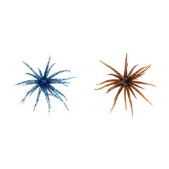 1Set/2PCS Slow Sinking For Sea Urchin Bait 6cm TPR Soft Lure For Finesse Fishing