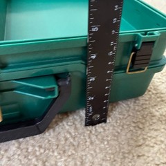 Plano Tournament Boat Box Tackle Craft Storage Double Level Compartments 17x11x5