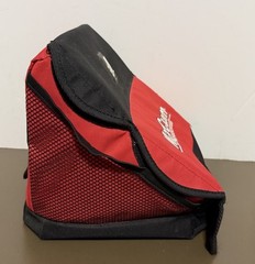 MarCum Technologies Carrying Bag Red Black Pockets Feet Approx 10” Triangle
