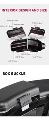 Weihe Waist Fishing Box with Belt for Outdoor Fishing Activity Tackle Box Fishin