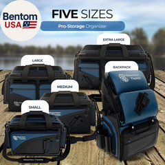 Fishing Tackle Bag – Salt Water Resistant Fishing Bag, 1000D PVC Waterproof Mate