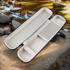 Hard Fishing Rod Bag Shock Absorption Fishing Tackle Box Fishing Gear6200