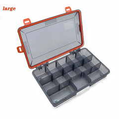 Large Capacity Fishing Tackle Box Organizer for Hooks Lures Bait Storage