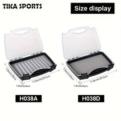 Waterproof Fly Fishing Box – Super Large ABS Plastic & PC Transparent Lid Slit