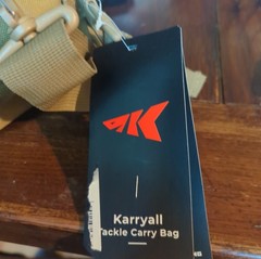 KastKing KarryAll Fishing Tackle Bag. No Tackle Boxes Included