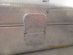 Vintage UMCO Model 53 Aluminum 18” Fishing Tackle Box used good condition