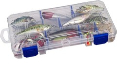 Zerust-Infused Fishing Tackle Box – 18 Compartments for Organized Fishing Gear