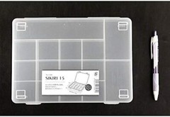 Yamada Chemical Partition case SHIKIRI 15 Tackle Box Japan made