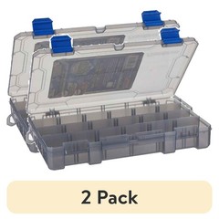 Tackle Box 11 Inches Bait Storage Organizer Plastic Fishing Case Tray
