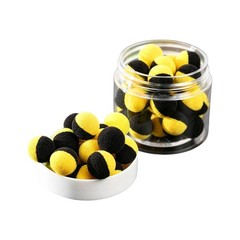 Carp Bait Beads 30pcs Two Color EVA 12mm for Rig Setup and For Fishing