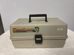 Flambeau Adventurer 1999 Vintage Tackle Box Fishing Accessory 2-Tray