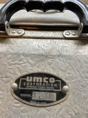 Vintage UMCO 1000 Aluminum Tackle Box Full With Model 10 Small Box