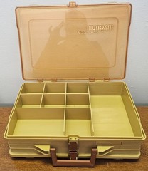 Magnum By Plano Tackle Box Double Sided Vintage Very Good Condition