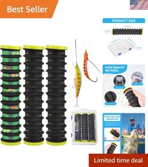 Versatile Fishing Gear Organizer: 3-Pc EVA Foam with Tackle Box Included