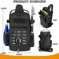 85Pcs Fishing Tool Kit Camo Fishing Backpack Tackle Boxes Lures Tackle Set Gift