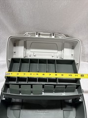 Plano Model 6201 One Tray Fishing Tackle Box – Made In USA Lightweight