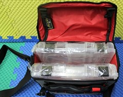 PLANO Weekend Series 3600 Softsider Tackle Bag With 2 Utility Boxes PLAB36120