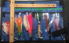 6 pocket lure bag tuna wahoo marlin kingfish dorado mahi mahi lure holder