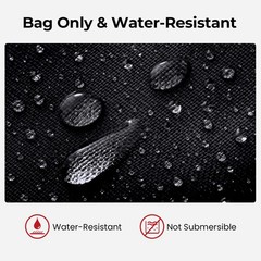 Fishing Backpack, Rod Holders, Lightweight Sling Bag, Black Camo