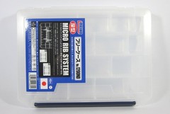 Meiho Micro Ribbed System 1200ND (255 x 190 x 40mm) Clear (6694)