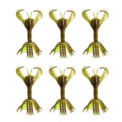 8cm 5g Soft PVC Lure with Oscillating Tail for Bass Trout Crappie Panfish