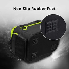 Water Resistant Fishing Tackle Storage Bag for Saltwater Freshwater Use in Green