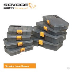 Savage Gear Smoke Lure Boxes – Pike Perch Bass Trout Salmon Sea Fishing Tackle