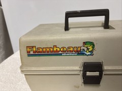 Flambeau Adventurer 1999 Vintage Tackle Box Fishing Accessory 2-Tray